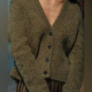 Jenni Kayne Mohair Boyfriend Cardigan
